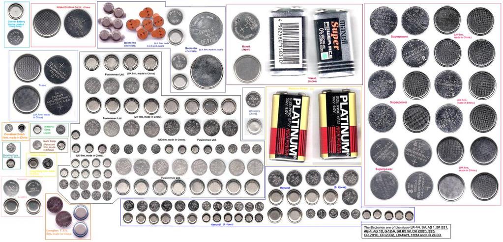 5.6.3 Μπαταρίες Οξειδίου του αργύρου (Silver Oxide Batteries) Οι μπαταρίες Αργύρου-Ψευδαργύρου (Silver-Zinc) (Ψευδαργύρου/Οξείδιου του Αργύρου) (Zinc/Silver oxide) είναι γνωστές για την υψηλή