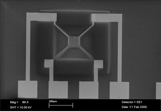 Chemical Sensors on PS Two different sensing principles : Detection of heat
