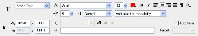 Παρακάτω θα εφαρμόσουμε τη γλώσσα ActionScript για κάτι από αυτά που αναφέρθηκαν.