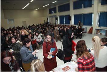ΙΕΚ Αγρινίου με τμήμα περίπου 15 καταρτιζομένων στην Πομπή, το Σάββατο και την Κυριακή των Βαΐων, στις Εορτές Εξόδου 2015 και 2016