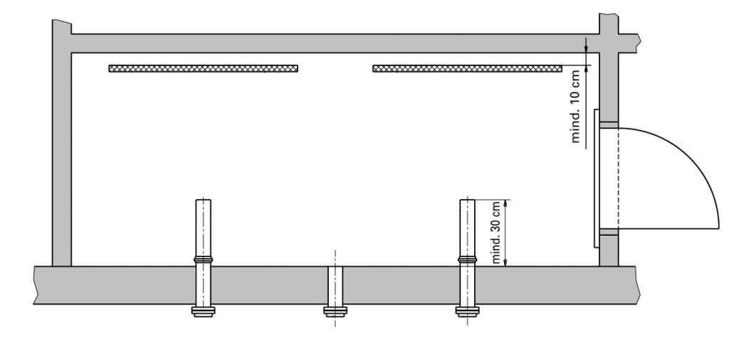 min. 60 cm Colier masiv coturi 45 capac stuturi de umplere min.