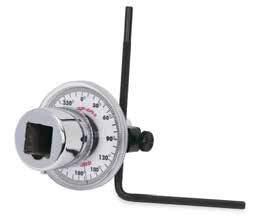 91 Dispozitiv de strangere unghiulara 1/2 T7380N/7385N permite strangerea surubului cu un anumit numar de grade dupa ce a fost strans la cuplul prestabilit calibrata in grade cu cifre