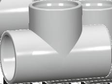 Solvent Cement Jointed Fittings Εξαρτήματα Κολλητά 6-706 Tee O Solvent Gluing Ταφ Ο