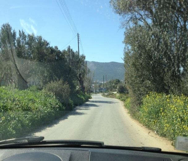 απόστασης περί τα δυόμισι λεπτά, περιελάμβανε μια λωρίδα