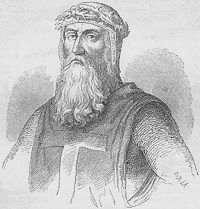 1204: το μοίρασμα Ο Βονιφάτιος ο Μομφερρατικός (ένας από τους ηγετικούς αρχηγούς της Δ