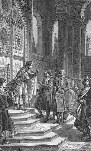 Vatican City, Biblioteca Apostolica Vaticana Ο Γοδεφρείδος του Μπουιγιόν και οι άλλοι βαρώνοι της Πρώτης