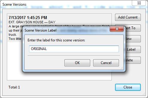 descriptive tag.