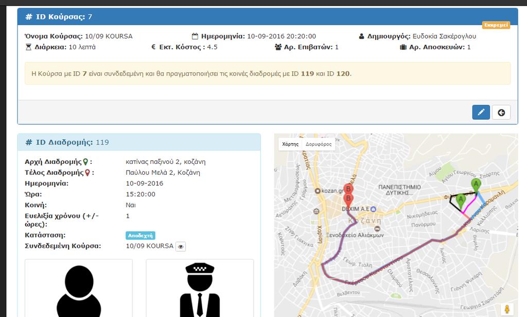 Προβολή Κούρσας Προβολή