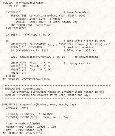 Subroutines 1.