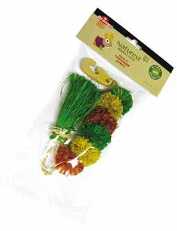 TOYS NATUREST LINE : 9009-S *CORNHUSK ROPE - CARROT AND