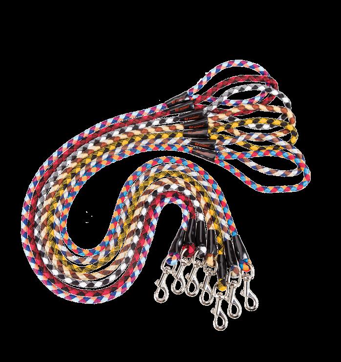 TREATS SNACKS BULK S HYGIENE GROOMING ACCESSORIES TOYS BOWLS CARRIERS POLYPROPYLENE ROPE LEASHES MULTICOLORED POLYPROPYLENE ROPE LEASH 3911-F, 3912-F, 3913-F, 3914-F, 3915-F, 3916-F,