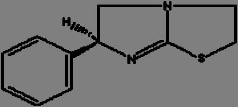 Οφείλει την ανθελμινθική της δράση σχεδόν αποκλειστικά στο αριστερόστροφο ισομερές της, τη λεβαμισόλη, η χρήση της οποίας επέτρεψε τη μείωση της δόσης στο ήμισυ με ταυτόχρονη αύξηση του θεραπευτικού