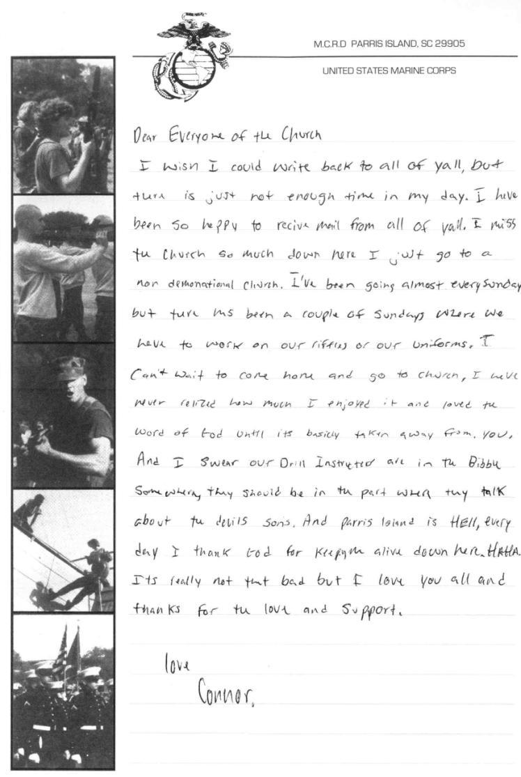 Letter from