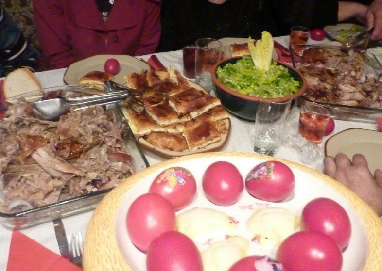 Student: Παναγιώτα Κωνσταντινοπούλου The holiest of all holidays for Greeks is Orthodox Easter. After 40-days of religious fasting, on Easter Sunday the spits are set to work, and grills are fired up.