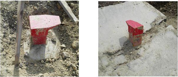 Slika 40. Inklinometarsko okno 1. Slika 41. Inklinometarsko okno 2. 4.2.3.2. Praćenje pomaka geodetskim reperima Predviđa se praćenje pomaka na dvanaest mjesta geodetskim reperima.