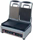 SP02355 μονή 450x410x260 λεία άνω / ραβδωτή κάτω 360x280mm 2,6Kw 155