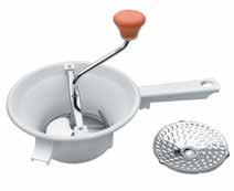 Χορτομηχανή με 3 δίσκους Potato mashing machine 3 discs Ø Cms.