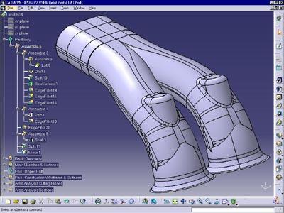 - 28 - Το CATIA στη Βελτιστοποίηση Generative Shape Design διότι εµ εριέχουν τα λέον ιο χρήσιµα εργαλεία, χωρίς αυτό να σηµαίνει ότι η εκµετάλλευση και άλλων τµηµάτων ( ό ως το Sheet Metal Design κ.α. ) δεν είναι ε ιτρε τή.