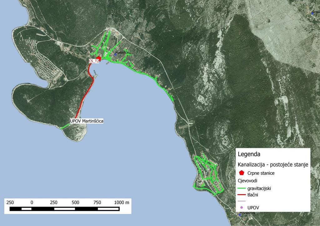 Tablica 2.1.2-2. Prosječne godišnje količine otpadne vode na predmetnom području u razdoblju 2012.-2014.g. Naselje Stalni stanovnici Potrošnja vode stalnog st.