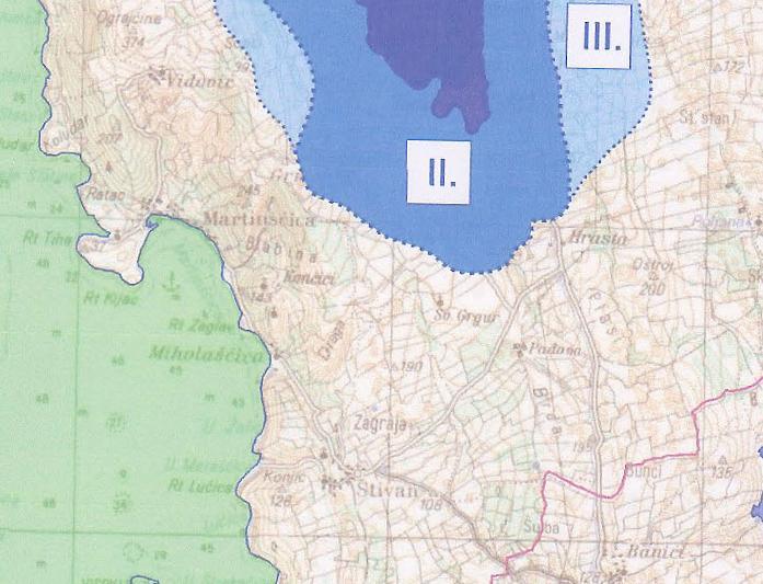 Slika 3.2-5. Izvod iz kartografskog prikaza PPŽ Primorsko-goranske: 3c.