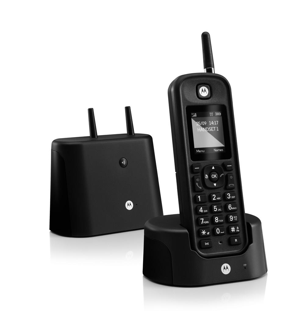 Ψηφιακό ασύρματο τηλέφωνο ΙΔΑΝΙΚΟ ΓΙΑ ΕΞΩΤΕΡΙΚΗ ΧΡΗΣΗ Motorola O2 Μοντέλα: O201, O202, O203