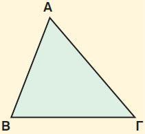 45. Ποιο τρίγωνο ονομάζεται: α) Σκαληνό β) Ισοσκελές γ) Ισόπλευρο; α) Σκαληνό ονομάζεται το τρίγωνο