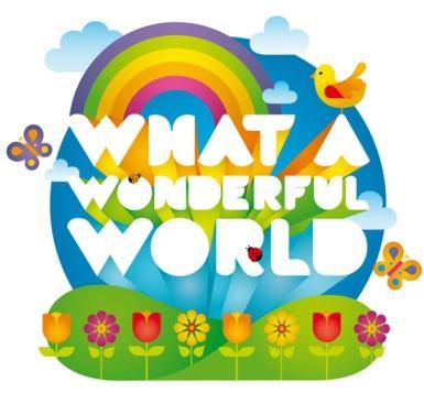 what a wonderful world Is it?