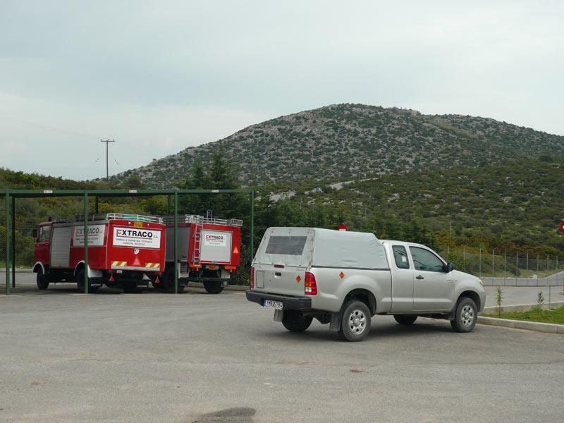 Εικόνα 4.6 Οχήματα πυρόσβεσης 4.7 Προμήθεια εξειδικευμένων οχημάτων για τη μεταφορά των εκρηκτικών υλών.