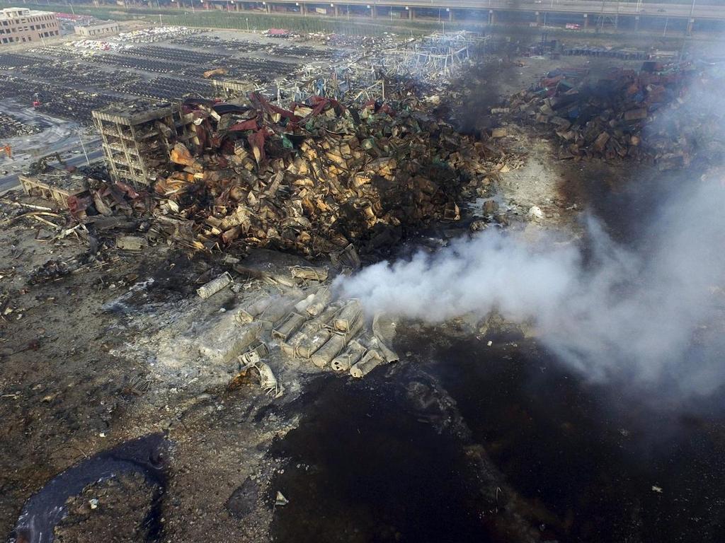 Εικόνα 1.4 Βόρεια Κίνα, Tianjin 2015 (Πηγή: http://www.independent.co.uk/news/world/asia/victim-of-tianjin-chemical-blastto-sue-chinese-government-over-lack-of-compensation-a6806556.html) 1.2.2 Ατυχήματα στον Ελληνικό χώρο 1.