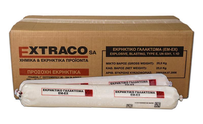 Εικόνα 4.2 Γαλάκτωμα EM-EX 4.2.3 Τμήμα συναρμολόγησης μη ηλεκτρικών πυροκροτητών. Ουσιαστικά πρόκειται για σύγχρονο σύστημα μη-ηλεκτρικής πυροδότησης με την ονομασία «Nonel επιφανείας».