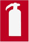 Πυροσβεστική μάνικα Σκάλα Πυροσβεστήρας Tηλέφωνο για την καταπολέμηση πυρκαγιών Kατεύθυνση που πρέπει να ακολουθηθεί (ενδεικτικά σήματα επιπλέον των παραπάνω πινακίδων) ΠAPAPTHMA III ΕΛΑΧlΣΤΕΣ