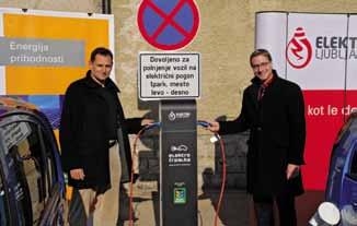 Novi elektro Ërpalki pomenita nadaljevanje gradnje temeljev za razvoj elektromobilnosti in sodita v sistem infrastrukture enajstih elektro Ërpalk Elektra Ljubljana.