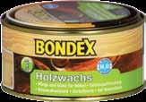 BONDEX ΠΡΟΣΤΑΣΙΑ & ΕΠΙΔΙΟΡΘΩΣΗ ΕΠΙΠΛΩΝ ΚΗΡΟΣΤΟΚΟΣ Για μικρές ζημιές σε έπιπλα, ξυλεπενδύσεις, πόρτες και οποιαδήποτε επιφάνεια ξύλου, χρησιμοποιήστε τον κηρόστοκο της Bondex.