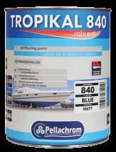 Ναυτιλιακά χρώματα Pellachrom Χρώματα Tropical Aυτοκαθαριζόμενο υφαλόχρωμα που χρησιμοποιείται για την προστασία των