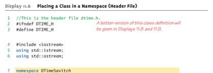 Ονοµατίζοντας namespaces 67 Χρησιµοποιούµε