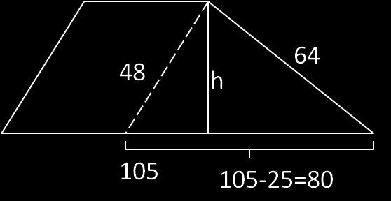 z isin trougl= visin trpez površin trougl ( eronov obrz) s Δ Δ Δ 8