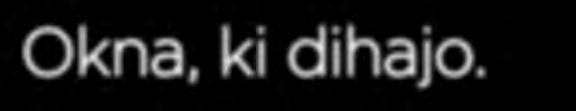Okna, ki dihajo.
