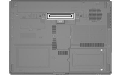 2 Χρήση της υποδοχής σύνδεσης Η υποδοχή σύνδεσης σας δίνει τη δυνατότητα να συνδέσετε τον υπολογιστή σας σε µια προαιρετική συσκευή σύνδεσης.