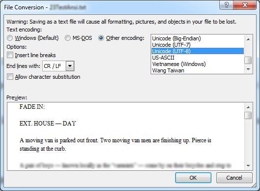 3 of 6 3. Type Your Text in a Word Processor. This is the method that I prefer, because you can use all the features of a word processor.