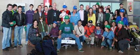 Montañeiros Celtas Durante esta nova ascensión, nun momento dado (sobre o C2) a maioría dos alpinistas decidiron renunciar a seguir subindo, non estaban cómodos na montaña, non se sentían seguros.