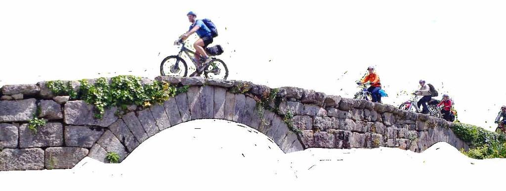 e o derradeiro piñón ou coroa coa axuda dunha navalla para nenos, en cada arranxo axudaba o máximo número de persoas que cabían arredor da bici mentres, os outros tomaban un refrixerio, hidratábanse