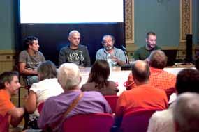 Remata esta charla Daniel cun percorrido polas distintas exploracións espeleolóxicas actuais, sobre todo en Picos de Europa e Cantabria, a análise dos diversos datos obtidos, e a aplicación dos