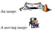HTML images (Εικόνες 1) Η HTML υποστηρίζει την εμφάνιση εικόνων στις σελίδες: <p> An image: <img src="../images/constr4.