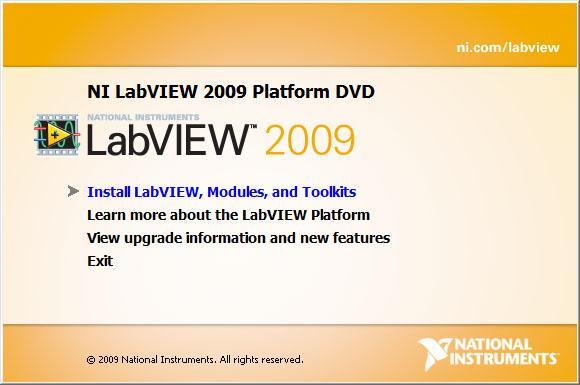 ΚΕΦΑΛΑΙΟ 2 Εγκατάσταση του LabVIEW Ξεκινούμε την εγκατάσταση του LabVIEW εισάγοντας το πρώτο DVD στο