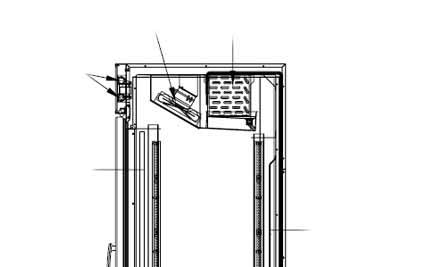 1. FEATURE CHART SIDE VIEW (TGF-72F) FLUORESCENT LAMP