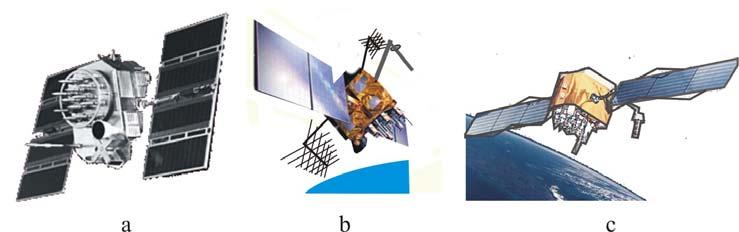 coordonat, dispunând de legături unidirecţionale sau bilaterale cu posibilităţi de control şi de aplicare, la nevoie, a unor corecţii. Fig. 7.6. Segmentele sistemului GPS 7.4.