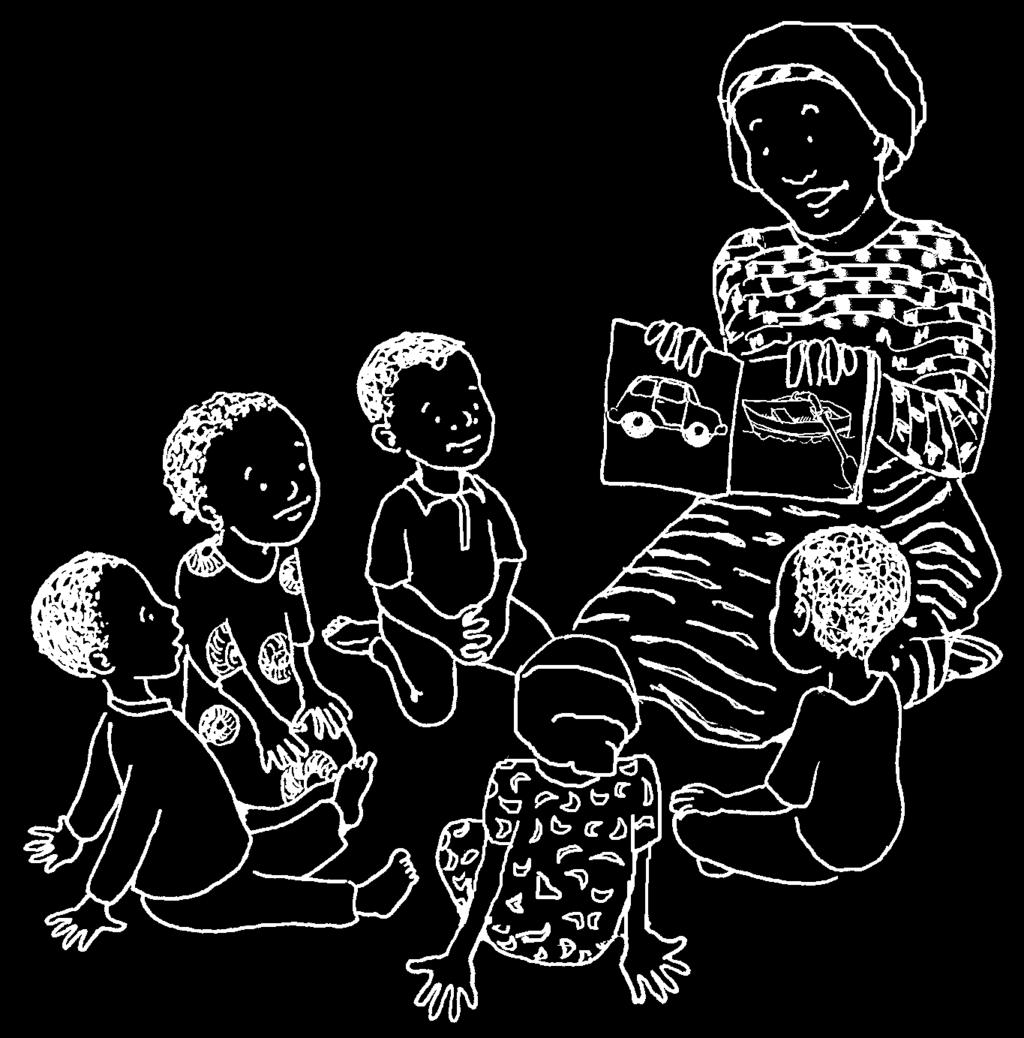 6-4 سنوات 3 الكتاب املقوى ما ميكنك عمله z اجلùس مع جمموعة واعرVض الكتب املقواة اأمام االأطفال. z اSشاأل االأطفال عما يûشاهدونه وما ميكنهم العثور عليه يف Uصور هذه الكتب.