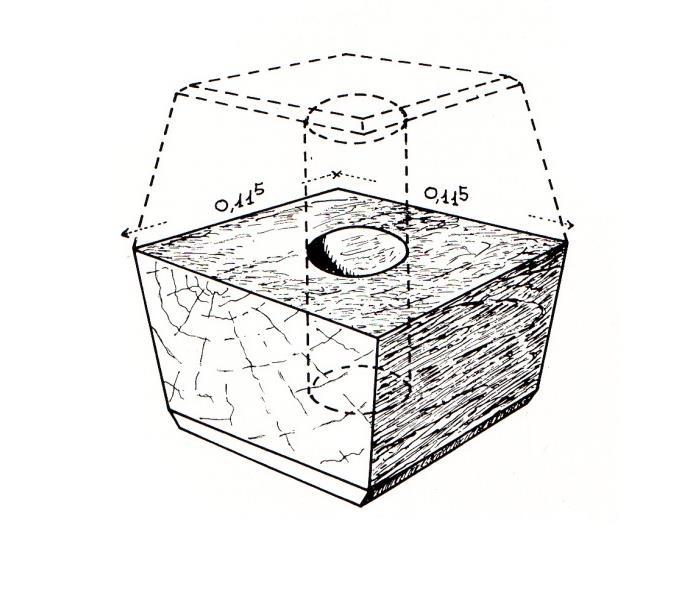 Εικόνα 1.15 Ξύλινοι πόλοι και εμπόλια. (Η αρχιτεκτονική του Παρθενώνος, Α. Κ.