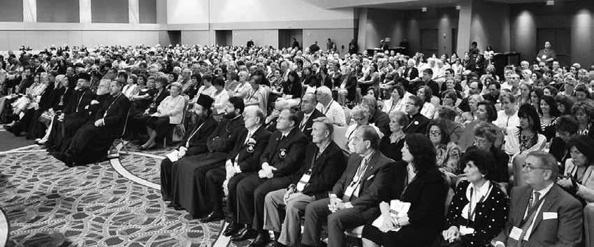 Atlanta with hundreds of faithful present.