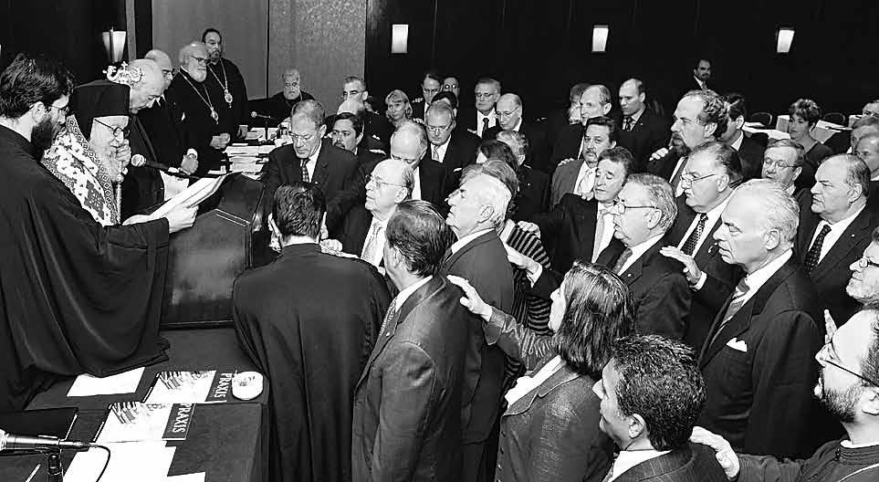 THE ORTHODOX CHURCH IN THE WORLD understanding that the entire church, visible and invisible, is one communion of faithful bound together in love and prayer.